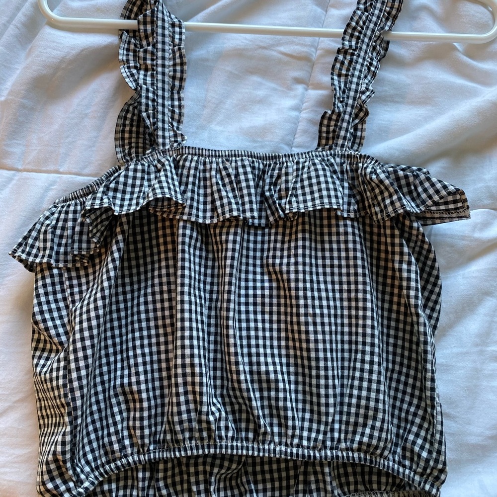 Cute checkered tank top
